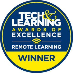 Tech & Learning badge for Remote Learning Award Winner