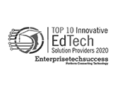 Edtech solution providers best of 2020 award logo